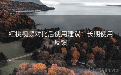红桃视频对比后使用建议：长期使用反馈