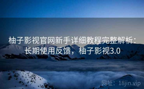 柚子影视官网新手详细教程完整解析：长期使用反馈，柚子影视3.0