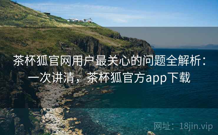 茶杯狐官网用户最关心的问题全解析：一次讲清，茶杯狐官方app下载