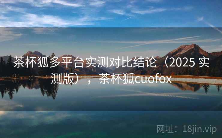 茶杯狐多平台实测对比结论（2025 实测版），茶杯狐cuofox